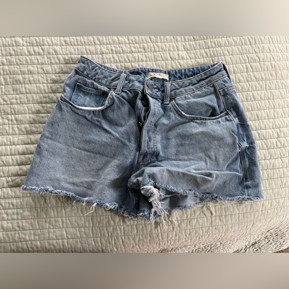 Women's Distressed Denim Shorts